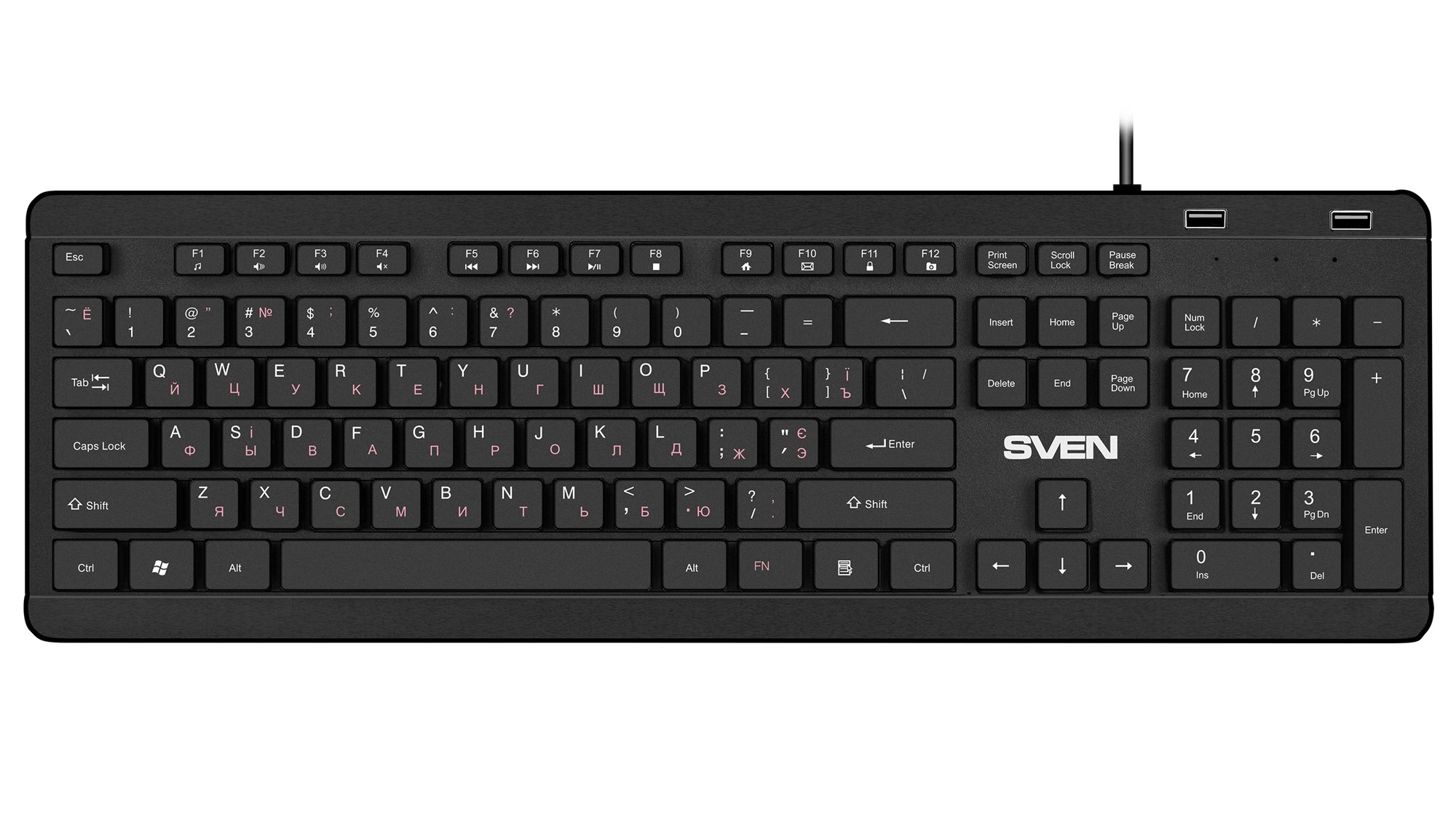 Клавиатура SVEN KB-E5700H RU EN