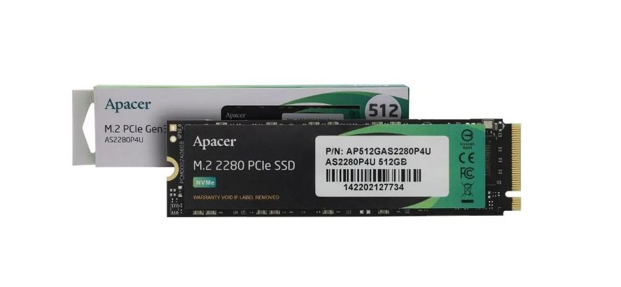 Dispozitiv de stocare SSD Apacer AS2280P4U 512GB