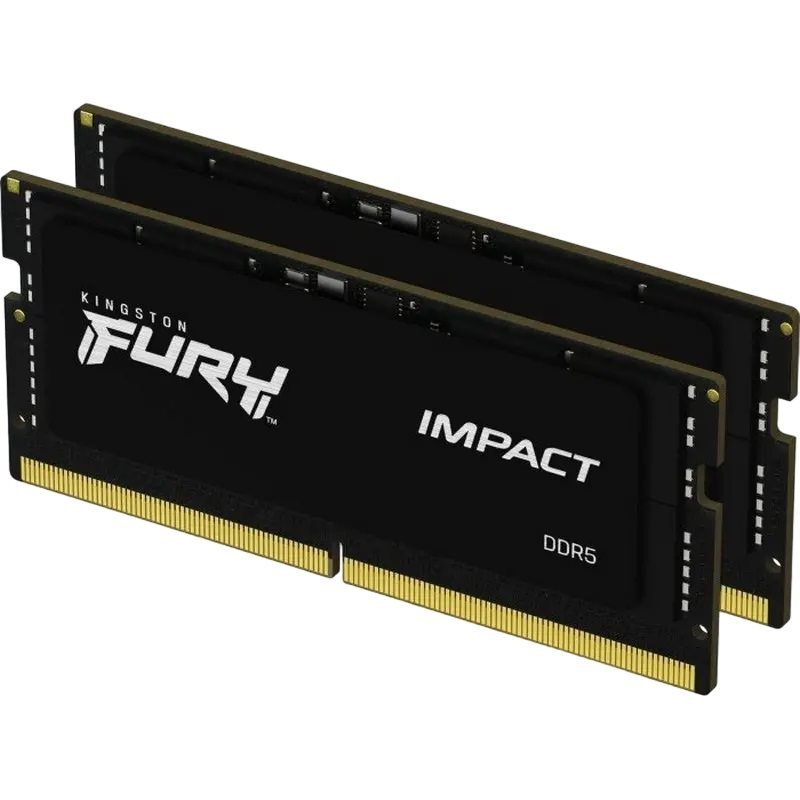 Оперативная память Kingston FURY Impact 32GB DDR5-6400MHz SODIMM Kit