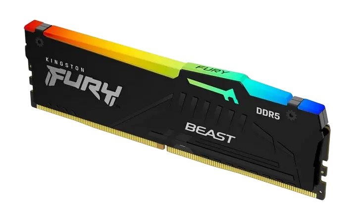 Оперативная память Kingston FURY Beast 32GB DDR5-5600MHz RGB