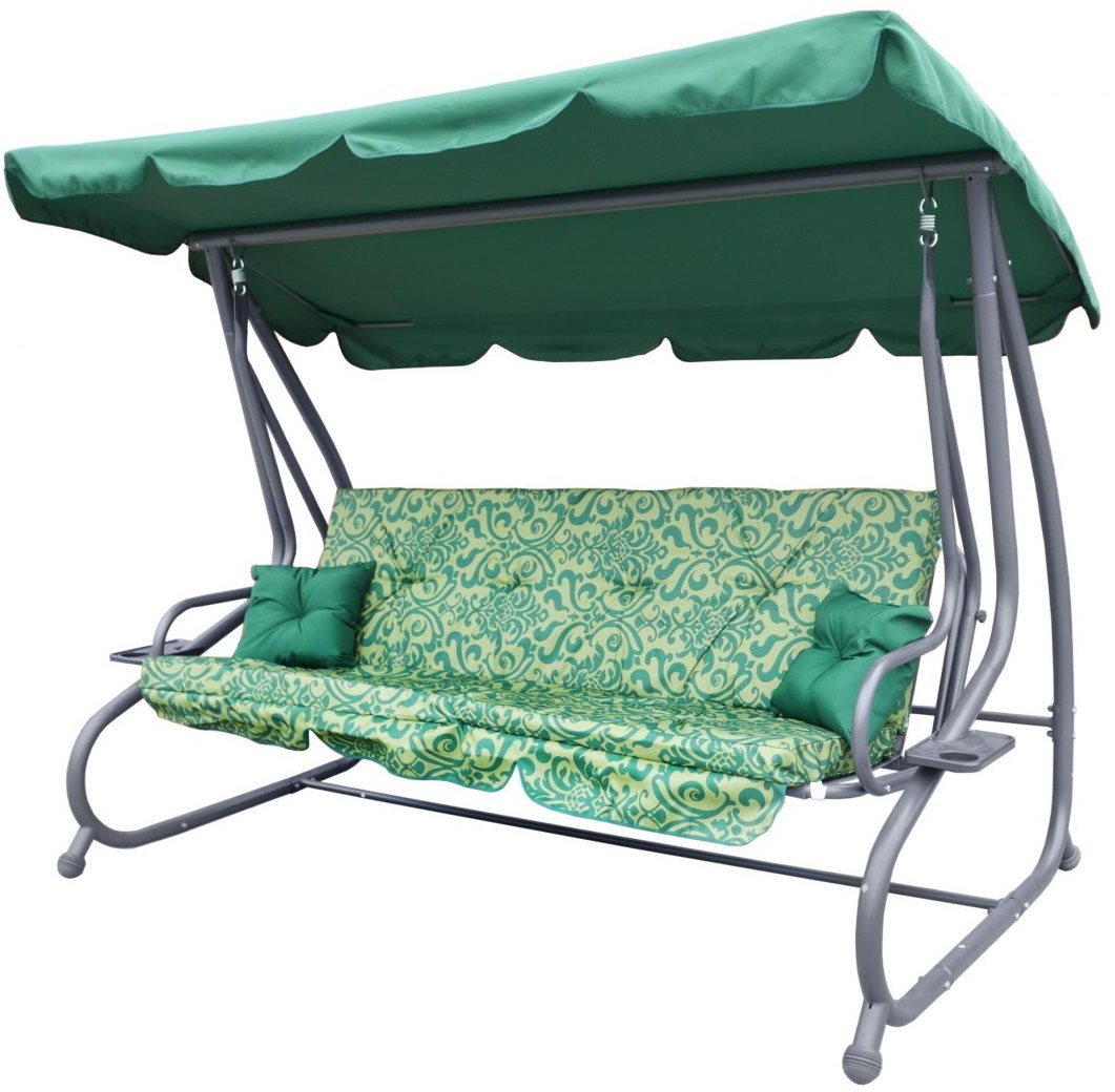 Balansoare de grădină Joko Swing Seat Textylina Pattern Green