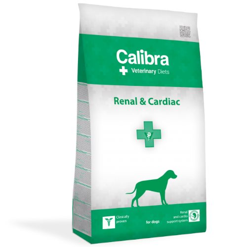 Hrana uscata pentru caini Calibra VD Renal&Cardiac 12kg