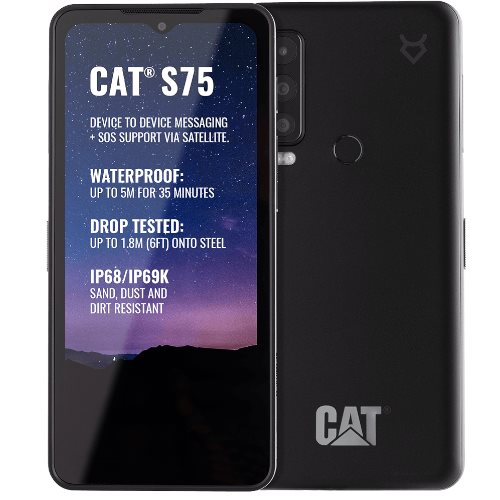 Telefon mobil Cat S75 Dual 6/128GB Black