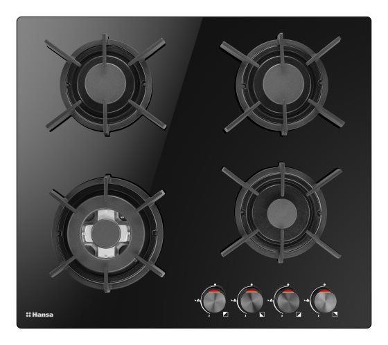 Варочная панель газовая HANSA BHKS621700