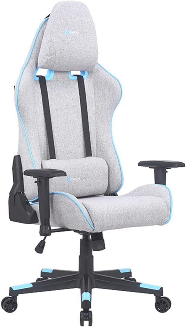 Scaun gaming Newskill Zephyr Kitsune Gray Light/Blue