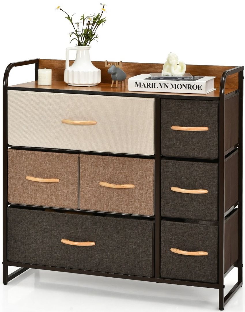 Comod-organizator Costway HW65418 Brown