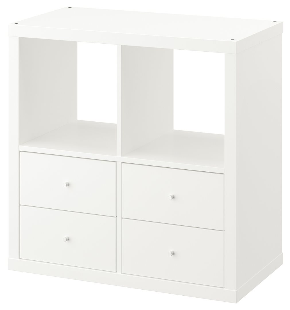 Etajera Ikea Kallax 77x77 Alb