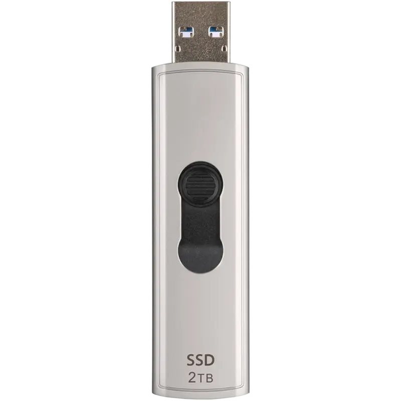 Внешний жесткий диск Transcend Portable SSD ESD320A 2.0TB Silver