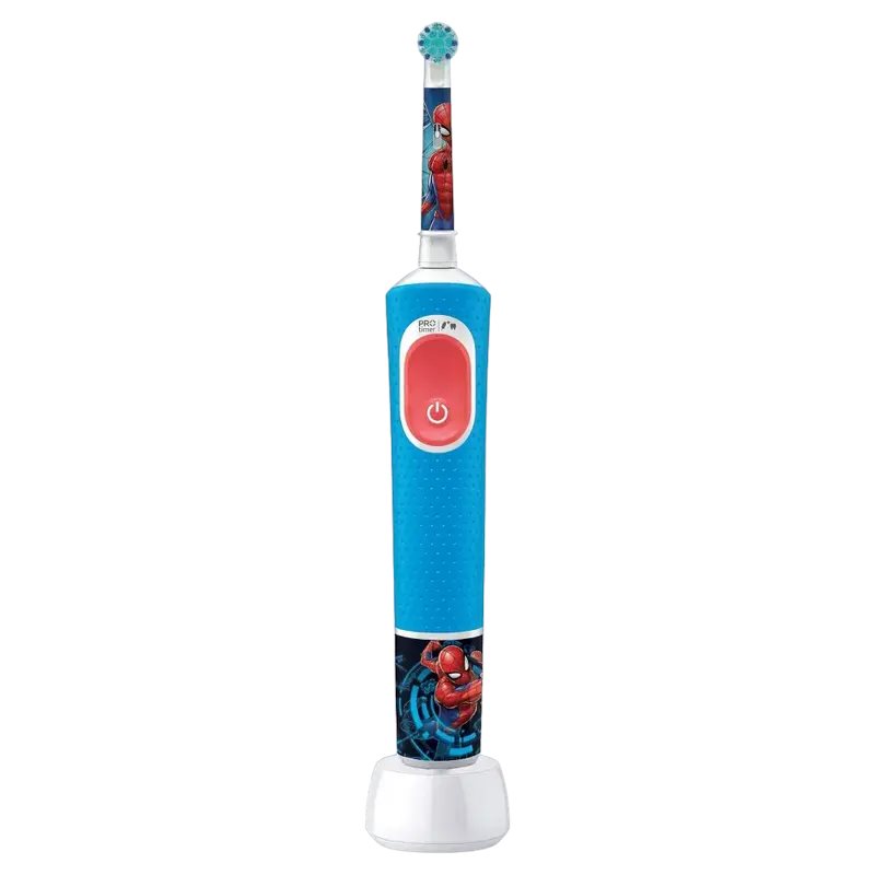 Электрическая зубная щетка Oral-B D103, 413.2K Vitality PRO Kids 3+ Spiderman