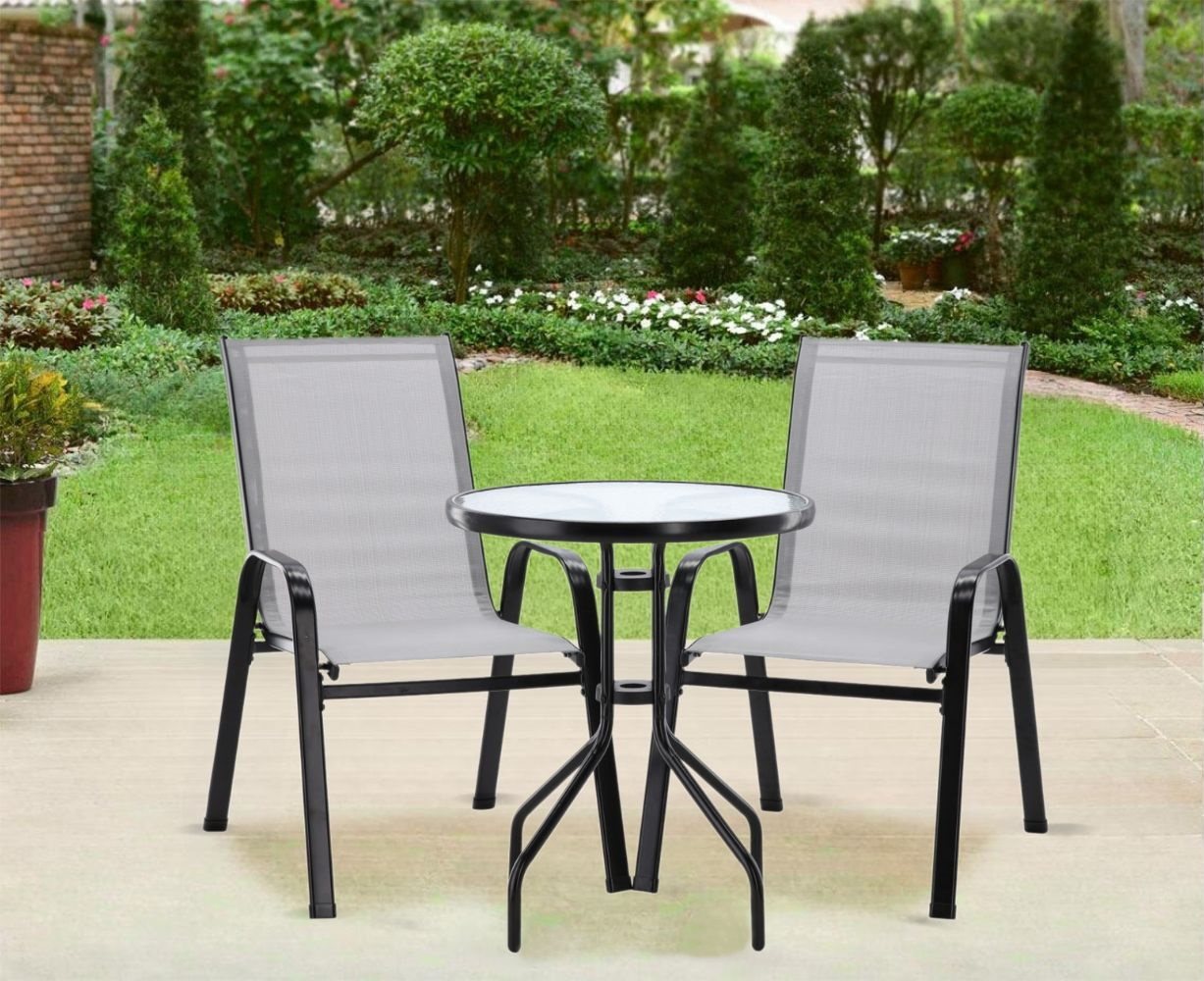 Set mobila de grădină GardenLine SAD5901 Grey/Black