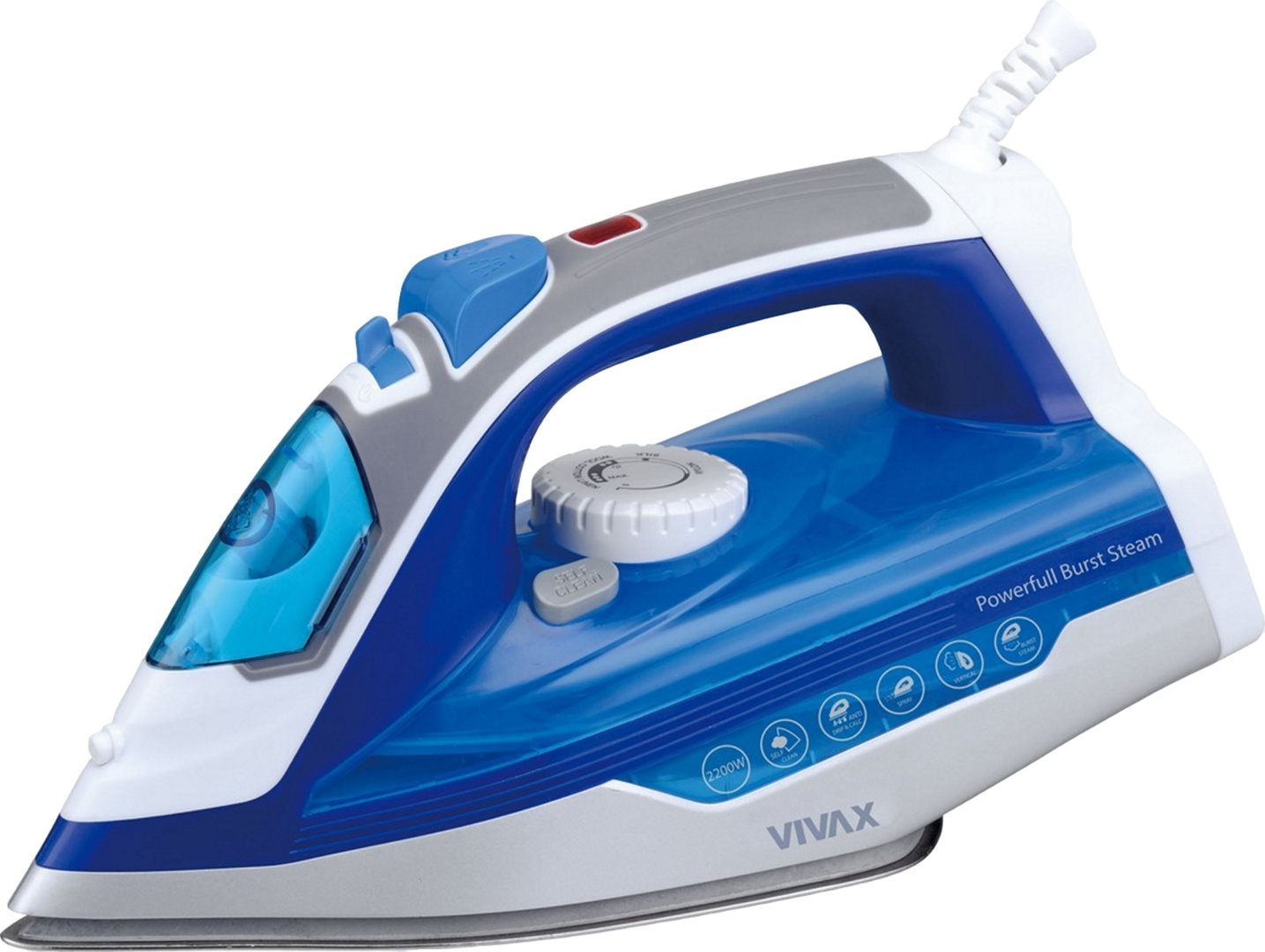 Утюг Vivax IR-2200SS Blue