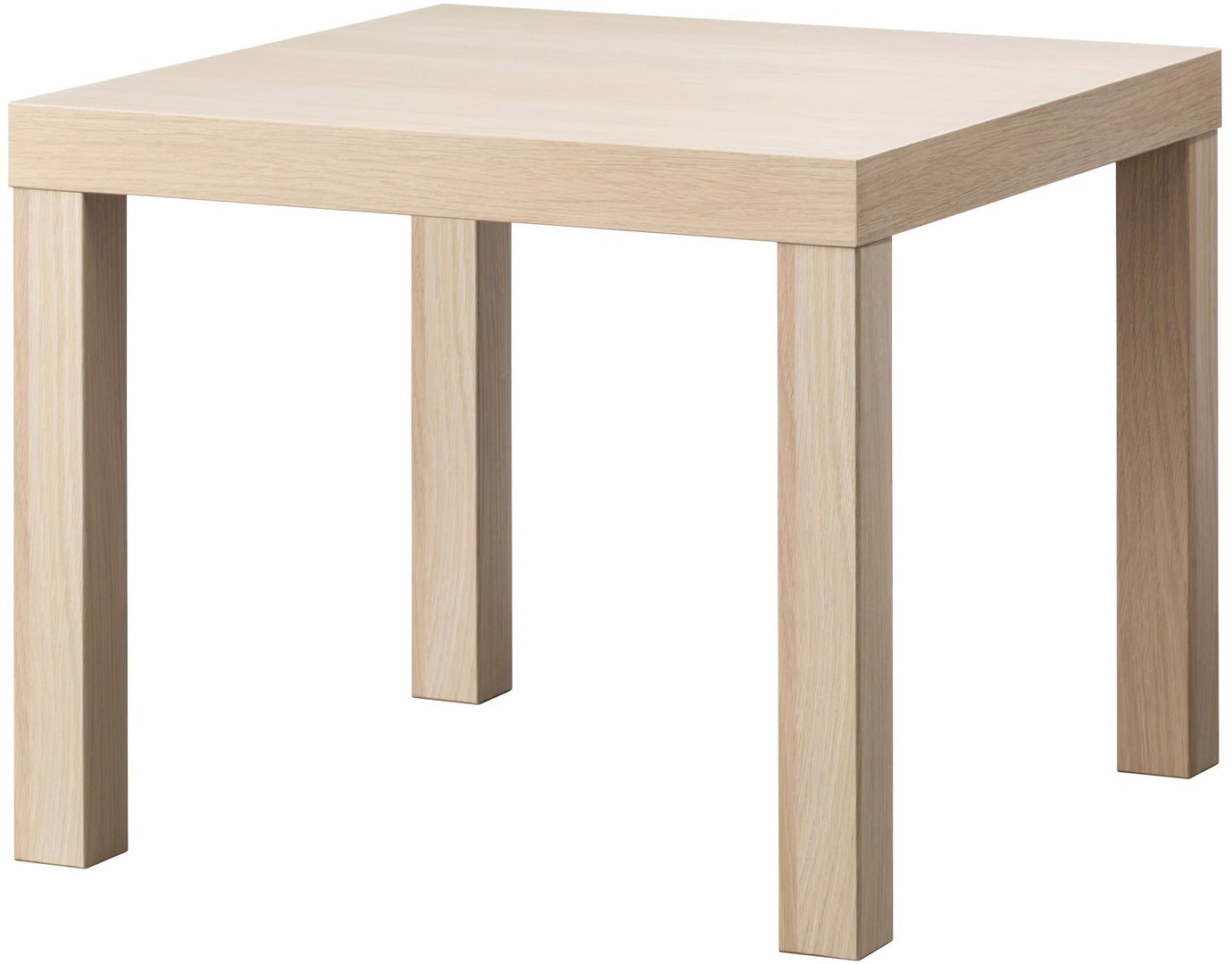 Журнальный столик Ikea Lack 55x55 Whitewashed Oak