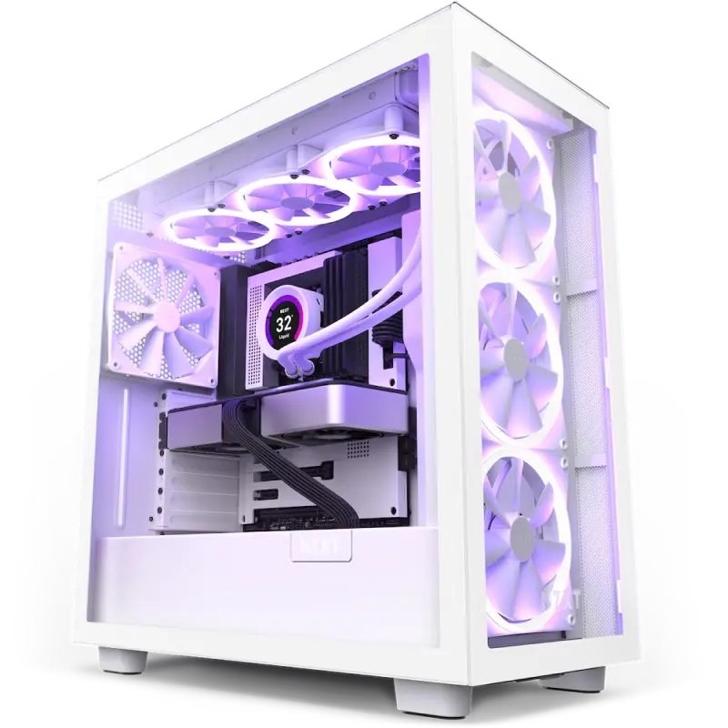 Корпус NZXT H7 Elite White