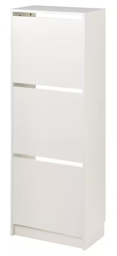 Тумба для обуви Ikea Bissa 49x28x135 White