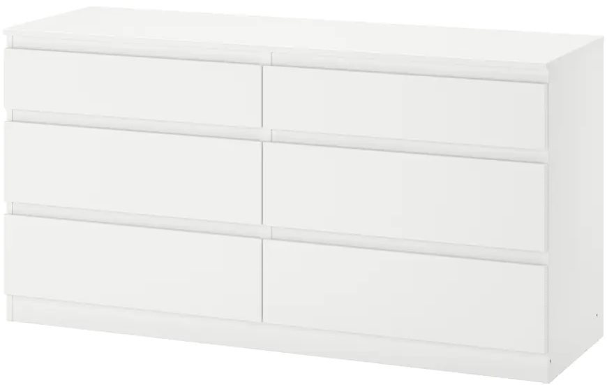 Комод Ikea Kullen 140x72 White