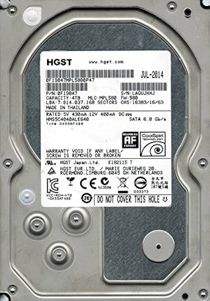 Hard disc HDD Hitachi MegaScale DC 4000.B 4.0TB