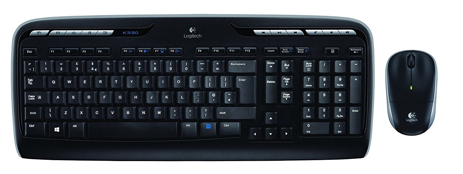 Set Logitech MK330 Black