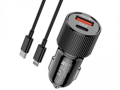 Зарядное устройство Ksiga Cable Type-C to Lightning 38W KSC-678 Ruilian Black