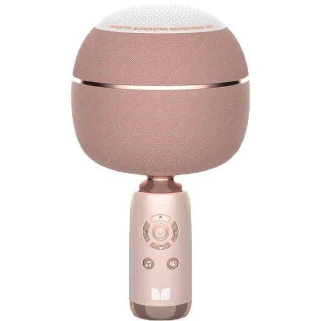 Microfon Monster M97 Microphone + Wireless Speaker Pink