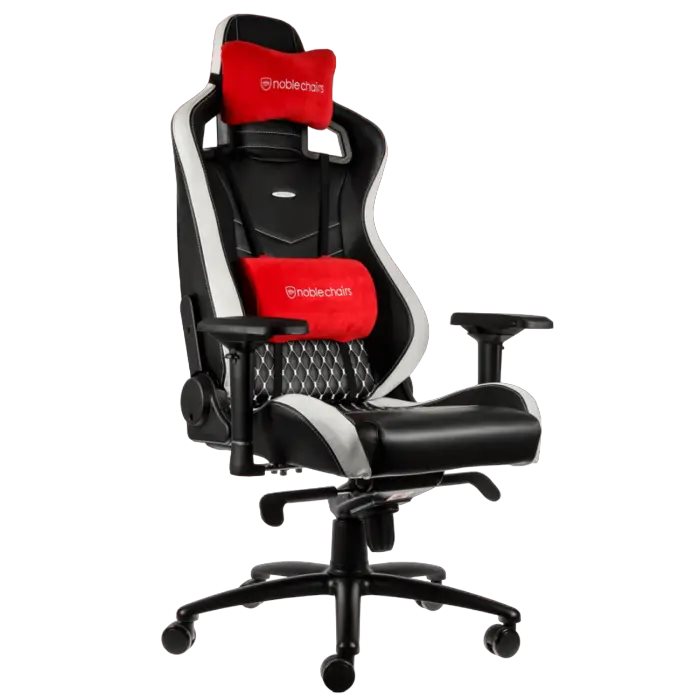 Scaun gaming Noble Epic NBL-RL-EPC Black/Red/White