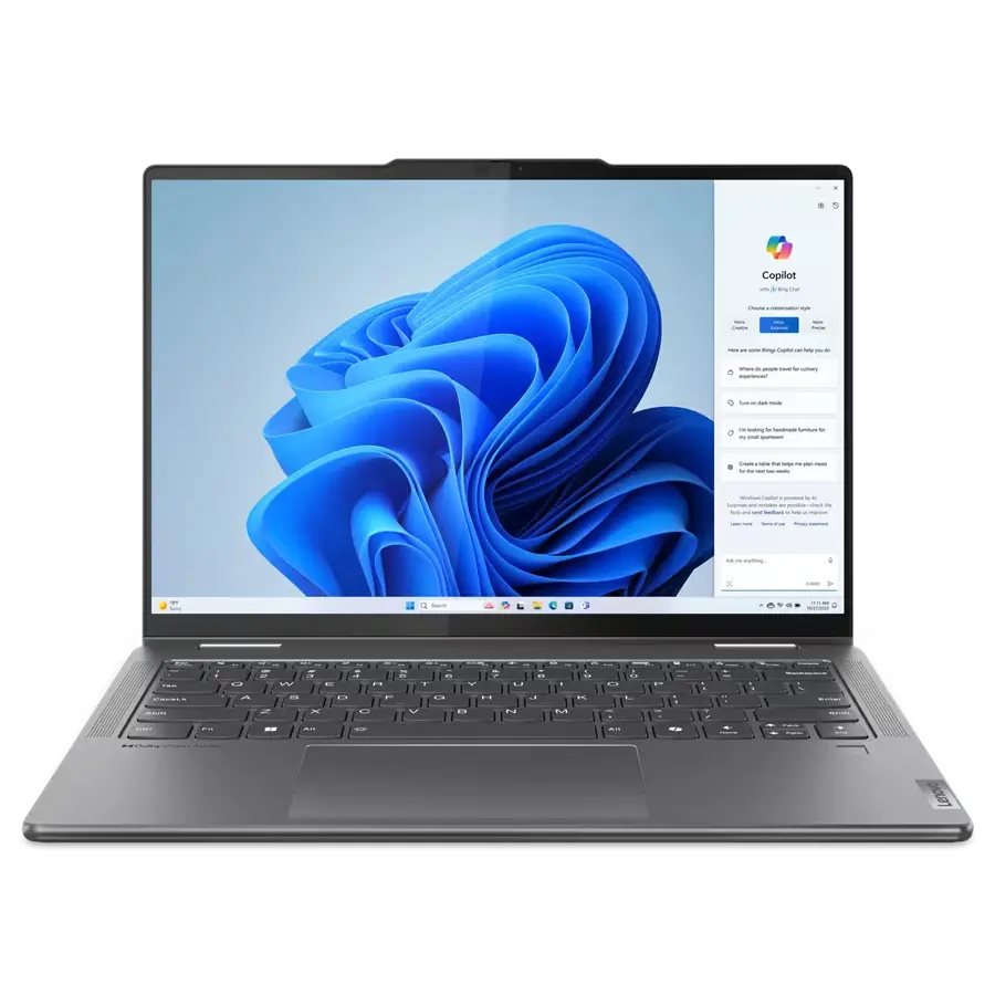 Ноутбук Lenovo Yoga 7 14IML9 (Core Ultra 7 155H, 16Gb, 1Tb, Win 11) Storm Grey