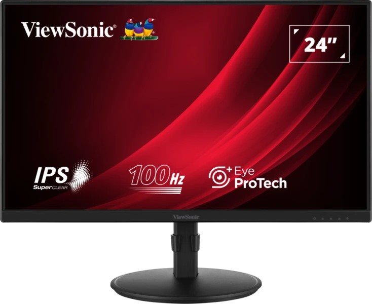 Monitor VIEWSONIC VA2408-HDJ Black