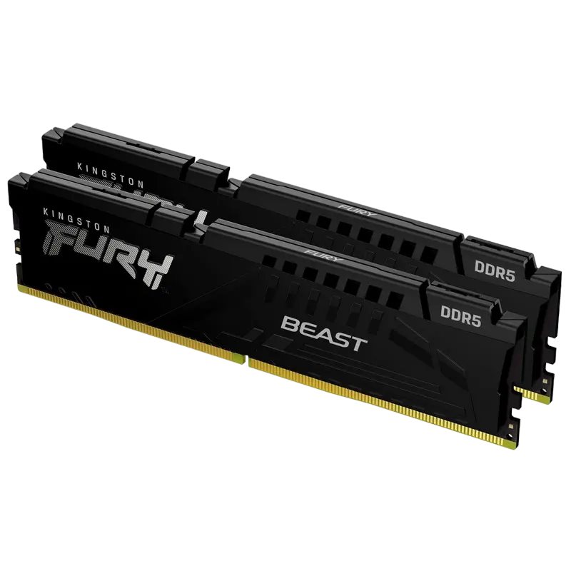 Оперативная память Kingston FURY Beast 64GB DDR5-6000MHz / KF560C36BBEK2-64