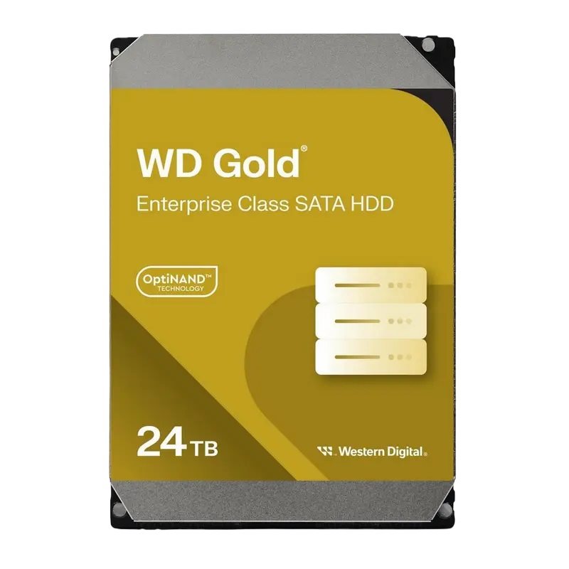 Жесткий диск HDD Western Digital WD Gold 24 TB (WD241KRYZ)