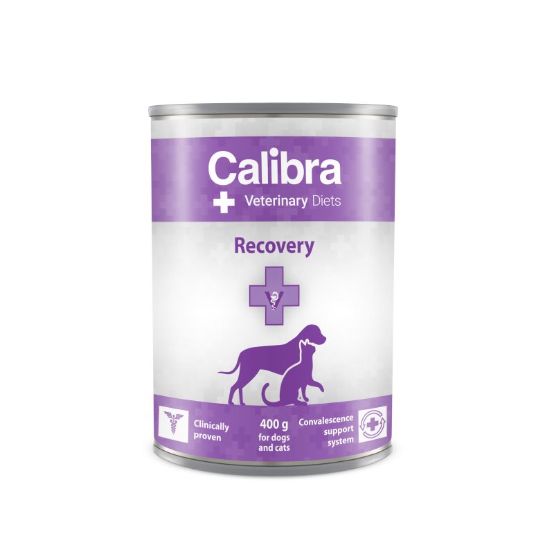 Hrana umeda pentru caini Calibra VD Dog & Cat Recovery Can 400g*6