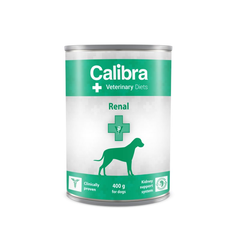 Hrana umeda pentru caini Calibra VD Dog can Renal 400g NEW*6