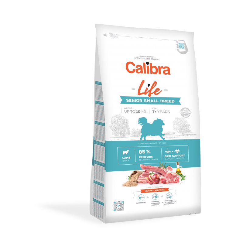 Hrana uscata pentru caini Calibra Dog Life Adult Small Breed Lamb 1.5kg