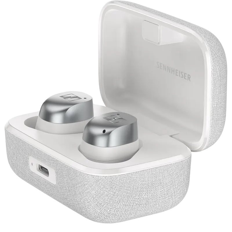 Casti Sennheiser Momentum 4 TWS White/Silver