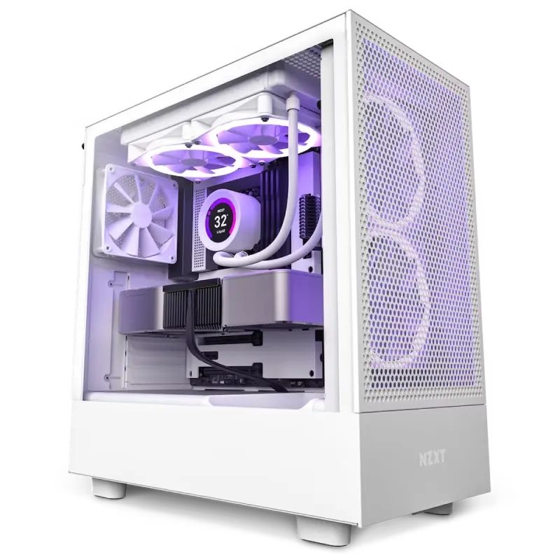 Carcasă NZXT H5 Flow White