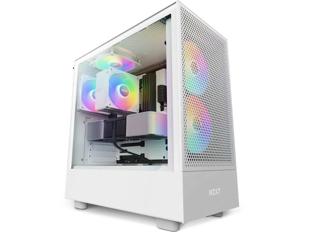 Корпус NZXT H5 Flow RGB White