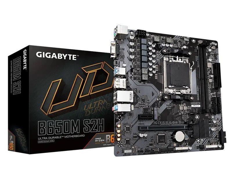 Placă de bază Gigabyte B650M S2H Micro-ATX