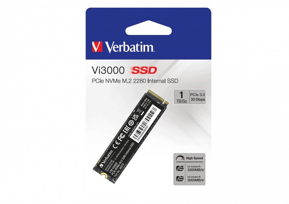 Dispozitiv de stocare SSD Verbatim Vi3000 1TB