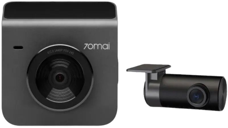 Видеорегистратор 70mai A400 Dash Cam with RC09 Rear cam Gray