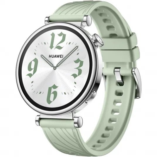 Ceas inteligent Huawei Watch GT 4 41mm Green Fluoroelastomer Strap