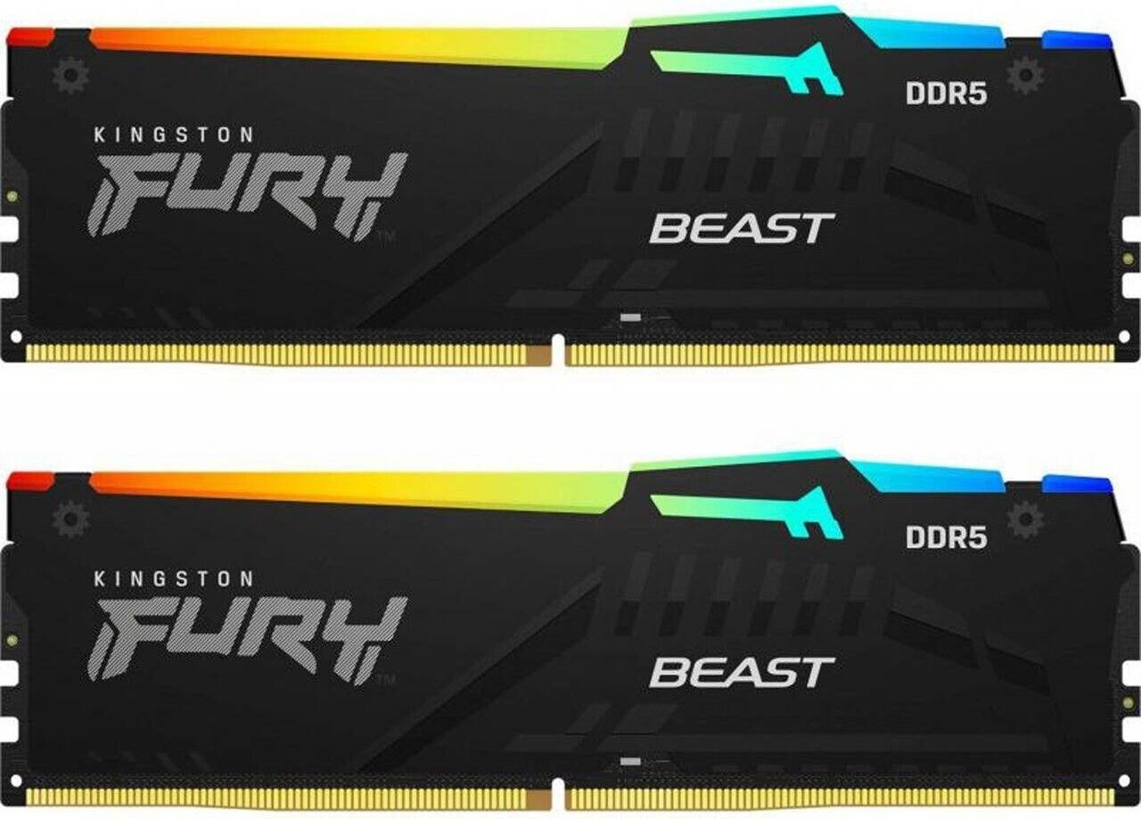 Оперативная память Kingston FURY Beast RGB EXPO 64GB DDR5 6000