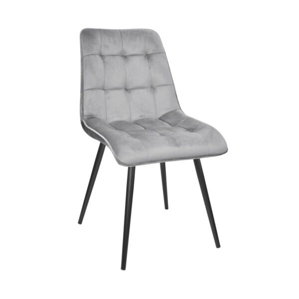 Scaun de bucatarie DP Capella HLR20 Grey/Black Legs