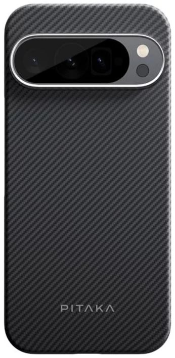 Чехол Pitaka Google Pixel 9 Black Grey Twill