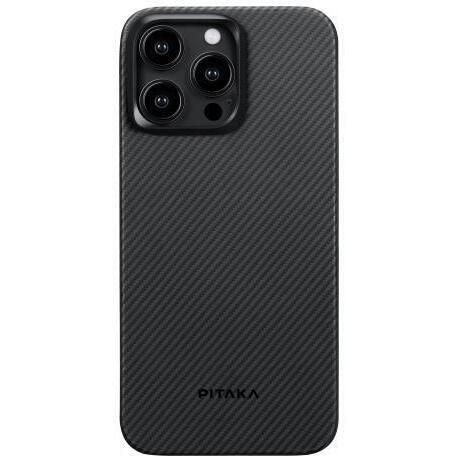 Чехол Pitaka MagEZ Case 4 for iPhone 15 Pro Max Black/Grey Twill 600D