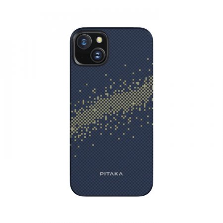 Husă Pitaka MagEZ 4 for iPhone 15 Plus Milky way