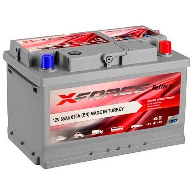 Baterie auto X-FORCE L2  65 P+ (610-650Ah)