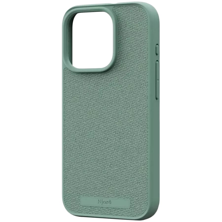 Чехол NJORD Fabric for iPhone 15 Pro MagSafe Turquoise