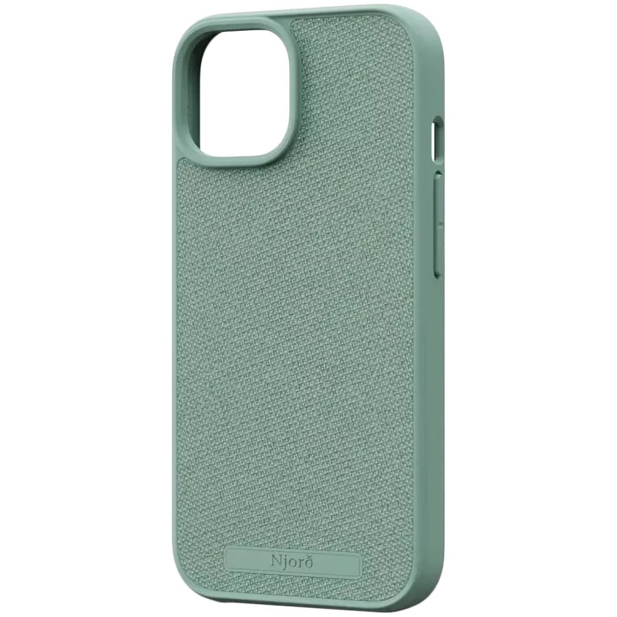 Husă NJORD Fabric for iPhone 15 Pro Max MagSafe Turquoise