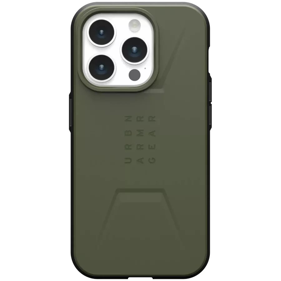 Чехол UAG for Apple iPhone 15 Pro Civilian Magsafe Olive Drab