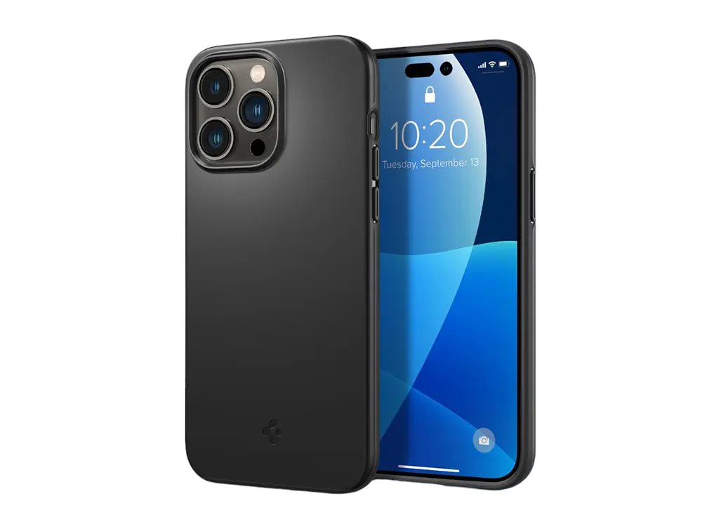 Husă Spigen for iPhone 14 Pro Thin Fit Black