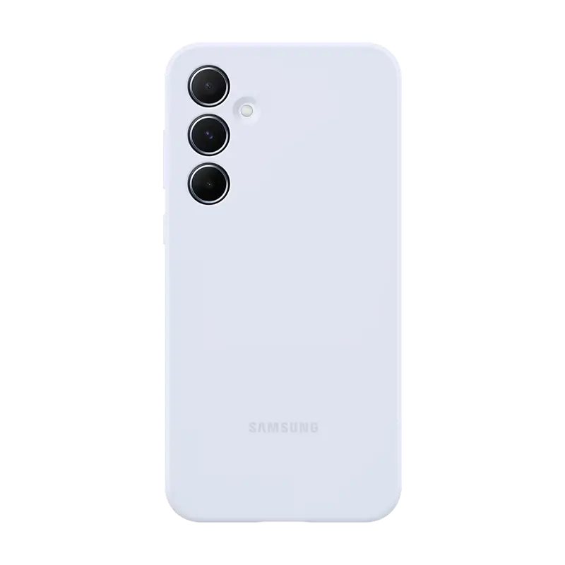 Чехол Original Samsung Silicone Cover Galaxy A55 Blue