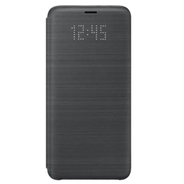 Husă Original Samsung LED Flip Wallet Galaxy S9 Orchide Gray